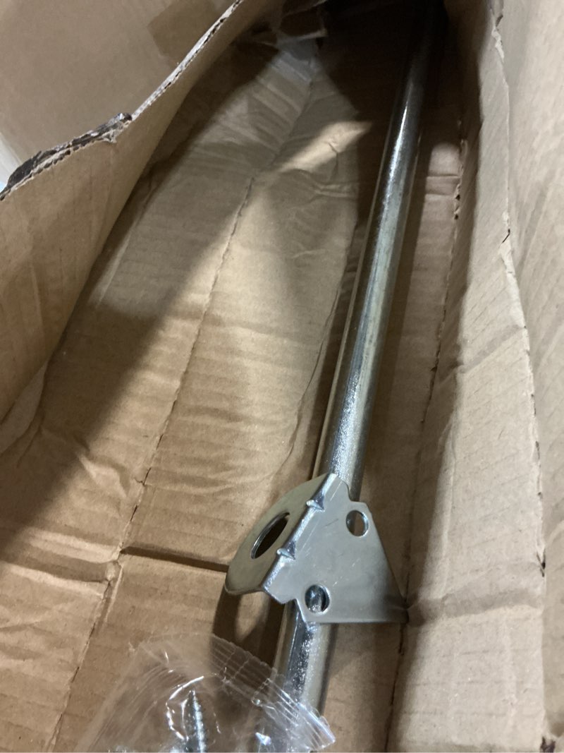Condition photo showing Good Condition for national hardware n151-985 gate cane bolt, 5/8" x 24", coated with weatherguard protection, zinc plated