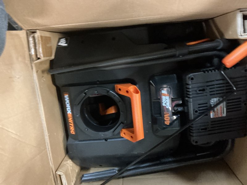 Condition photo showing Good Condition for Worx 40V 20" Cordless Snow Blower Power Share with Brushless Motor - WG471 (Batteries & Charger Included)