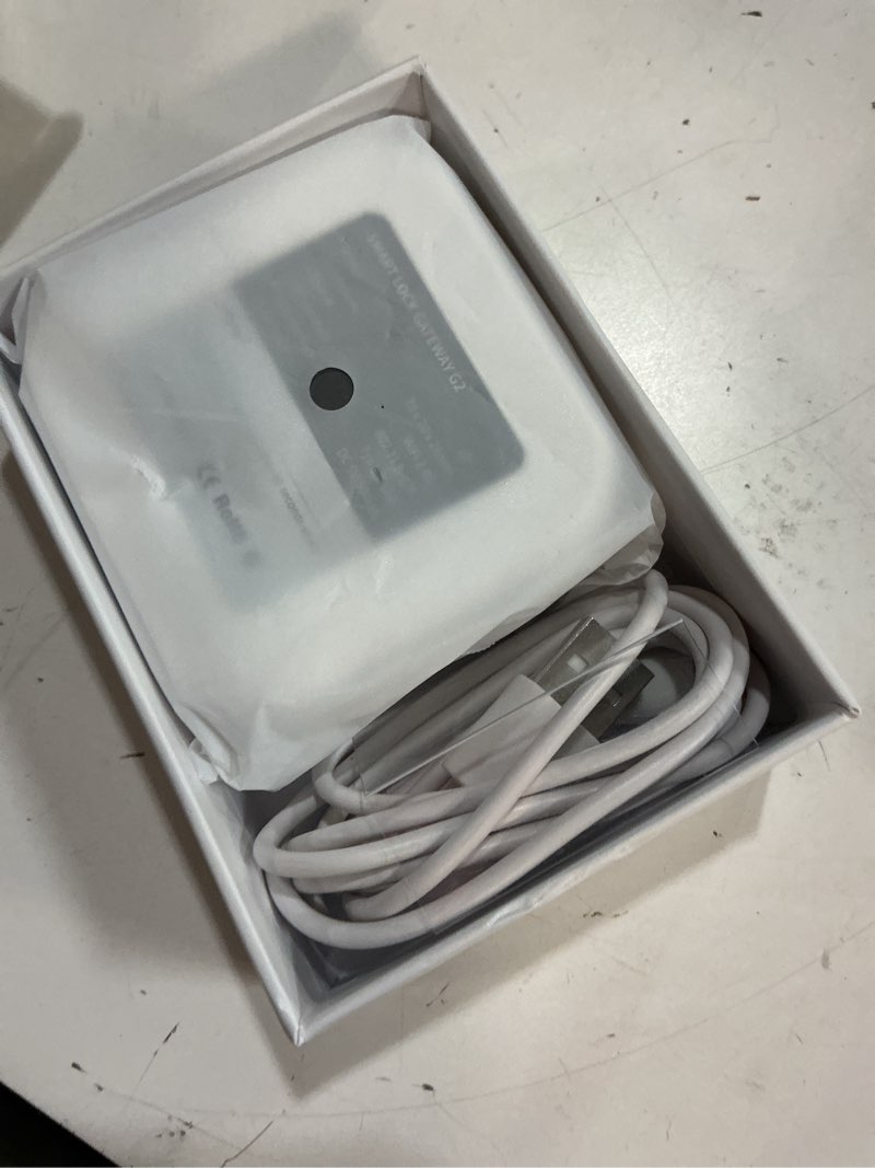 Condition photo showing Good Condition for veise g2 gateway, smart deadbolt wi-fi gateway, remote control, compatible with dd lock app and tt lock app remote control
