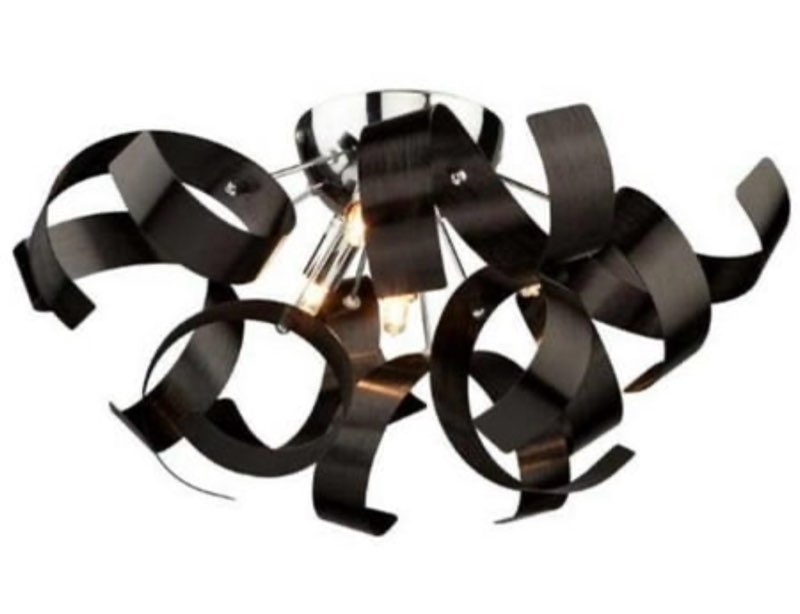 Artcraft Lighting AC604BK 4 Light Bel Air Ceiling - 19 W X 9 H Inch