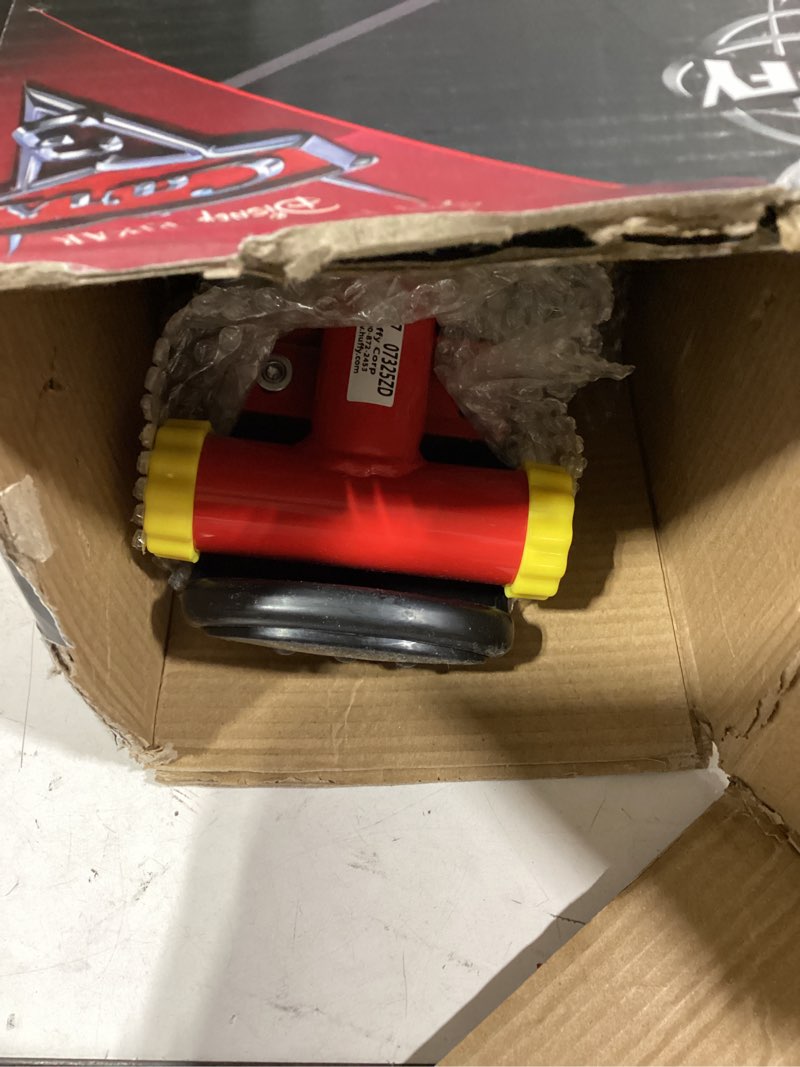 Condition photo showing As Is for Huffy Disney and Marvel Toddler Kids 3-Wheel Scooters, Multiple Color Options, Ages 3+ Years Old, Durable Steel Frame, Portable, Girls/Boys, Non-Slip Deck, Character Graphics Cars