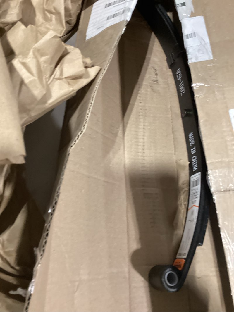 Dorman 929-1002 Utility Trailer Leaf Spring, Eye/Eye, 1 3/4" Width, 20 1/2" Length, 3 3/8" Arch, 4 L