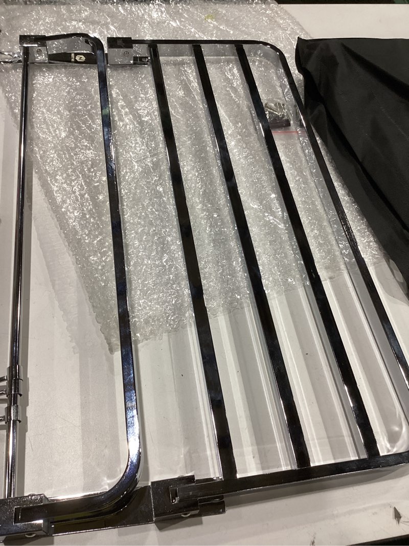 NiXY HUB Premium Grade 3.3lbs 24 Inch Stainless Steel Foldable Towel Rack | Bathroom Towel Holder| T