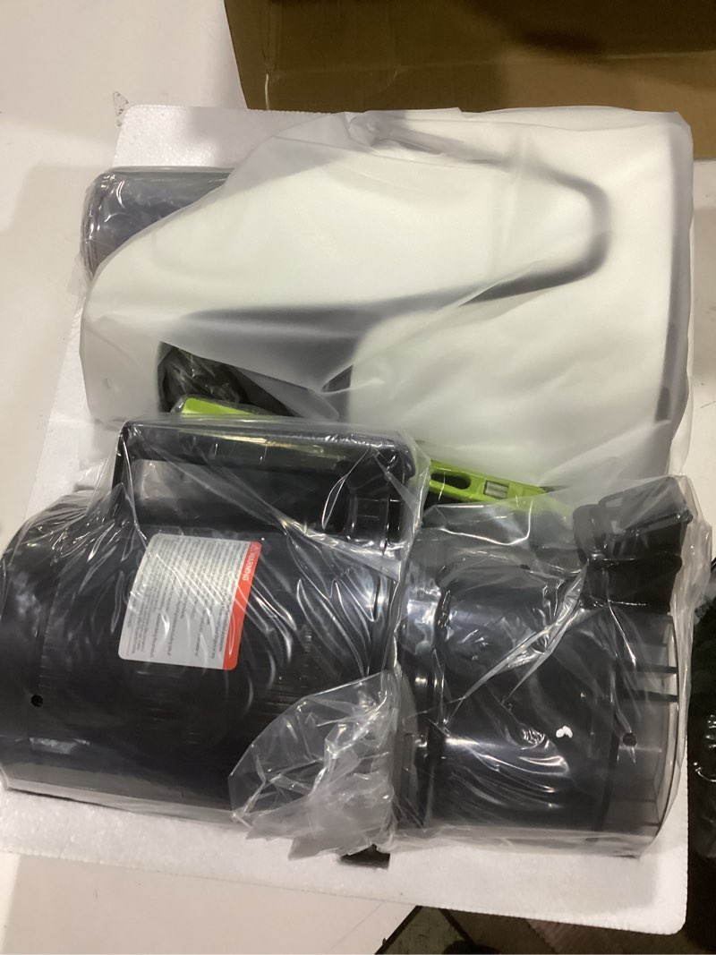 Condition photo showing New/Like New for EanOruus Juicer Machines, 3-in-1 Cold Press Juicer with 6.5" Extra Large Chute, 100oz Large Capacity, AC Motor, Makes Juice, Nut Milk & Sorbet, Bright White