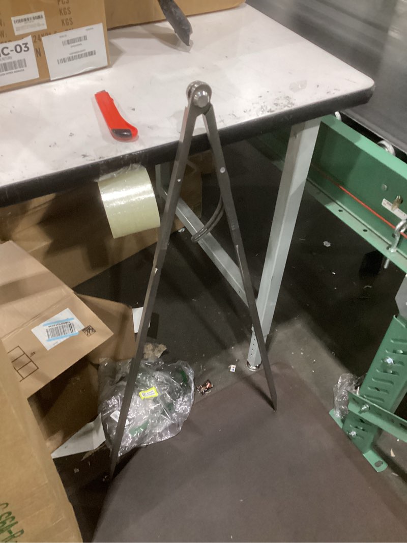 Condition photo showing As Is for 40 inch compass for geometry, compass for woodworking, precision woodworking compass with wing divider and pencil holder, large compass for geometry, woodworking compass, drafting, drawing compass 40in