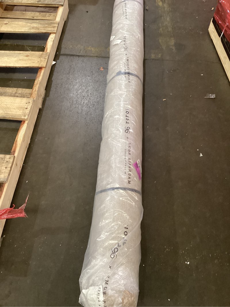 Condition photo showing Good Condition for loloi magnolia home by joanna gaines junie collection jue-02 oatmeal/smoke 7'-10" x 10'-2", .38" pile height, area rug oatmeal / smoke 7'10" x 10'2" (rectangular)