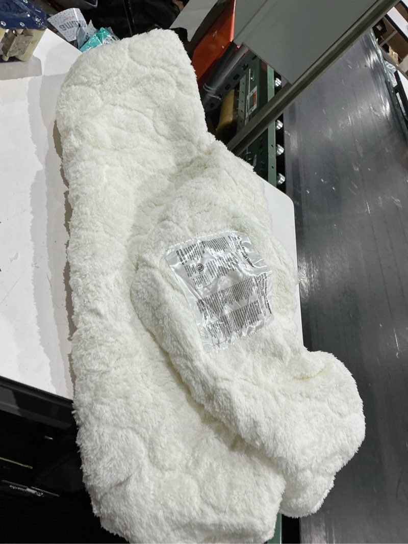 Condition photo showing As Is for twin-size heated mattress protector  heat settings and automatic out-of-bed warming, electric mattress cover, fits