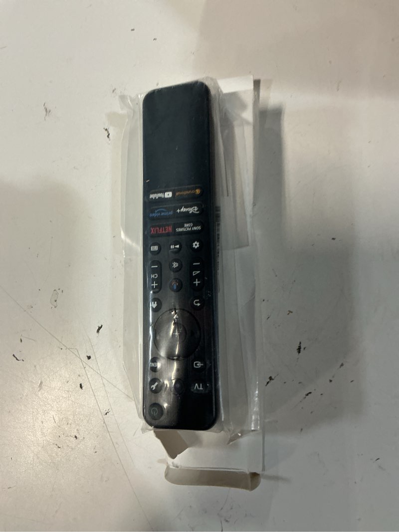 Condition photo showing Good Condition for rmf-tx920u voice remote control compatible with sony bravia/google tvs, backlit voice remote for 2024/2025/2026 fit with bravia 7, 8, 9 oled 4k ultra hd, k?55xr80, k?65xr80, k?77xr80, 5-year warranty
