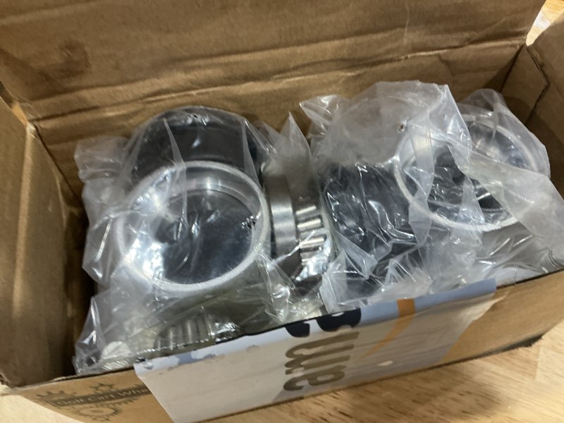 Condition photo showing New/Like New for golf cart front wheel hub assembly 2 pcs for club car hub bearing/oil seal/dust cover