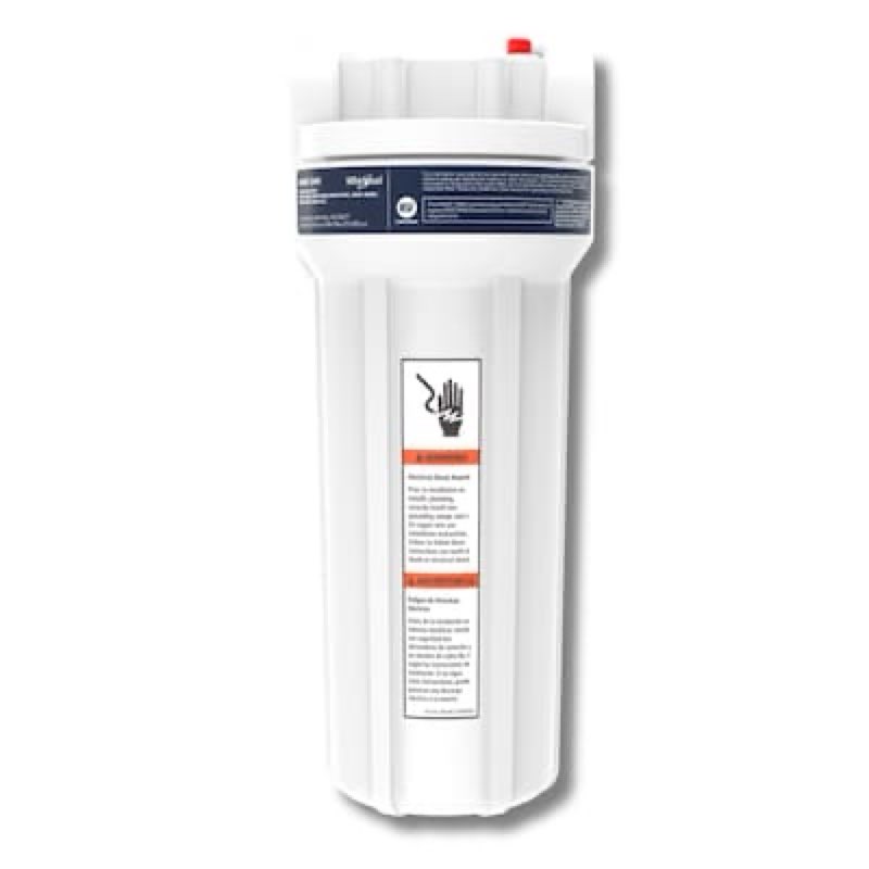 whirlpool standard capacity whole house water filtration system single-stage 4-gpm