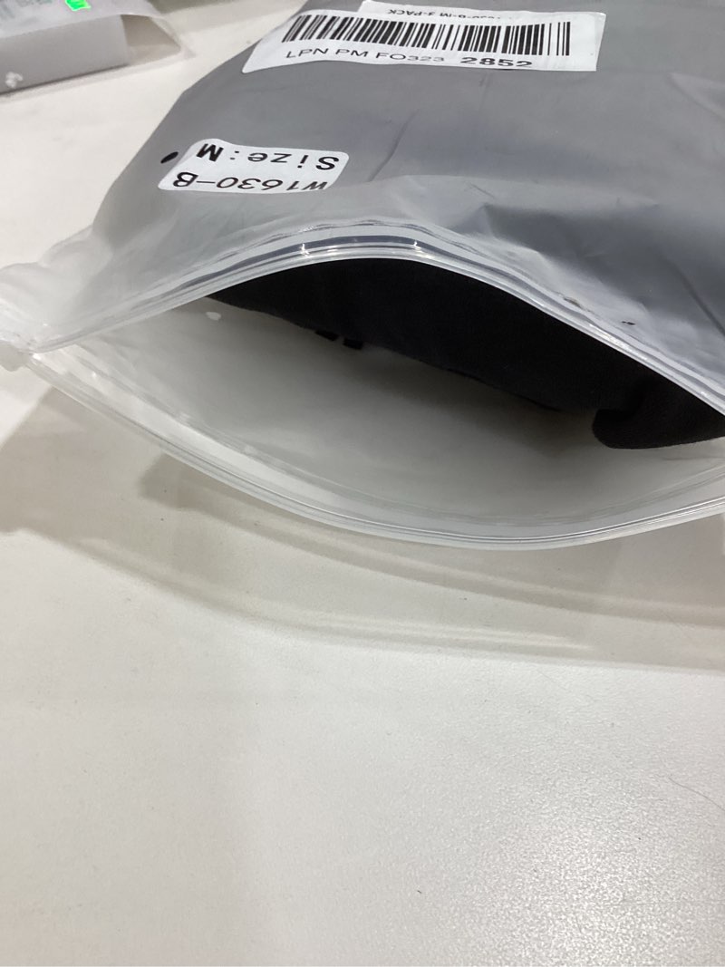 Condition photo showing Good Condition for Incontinence Underwear for Women High Absorbency Period Panties Ladies Leakproof Protective Menstrual Postpartum Bladder Control Washable Cotton Briefs Black Multipack Black Medium