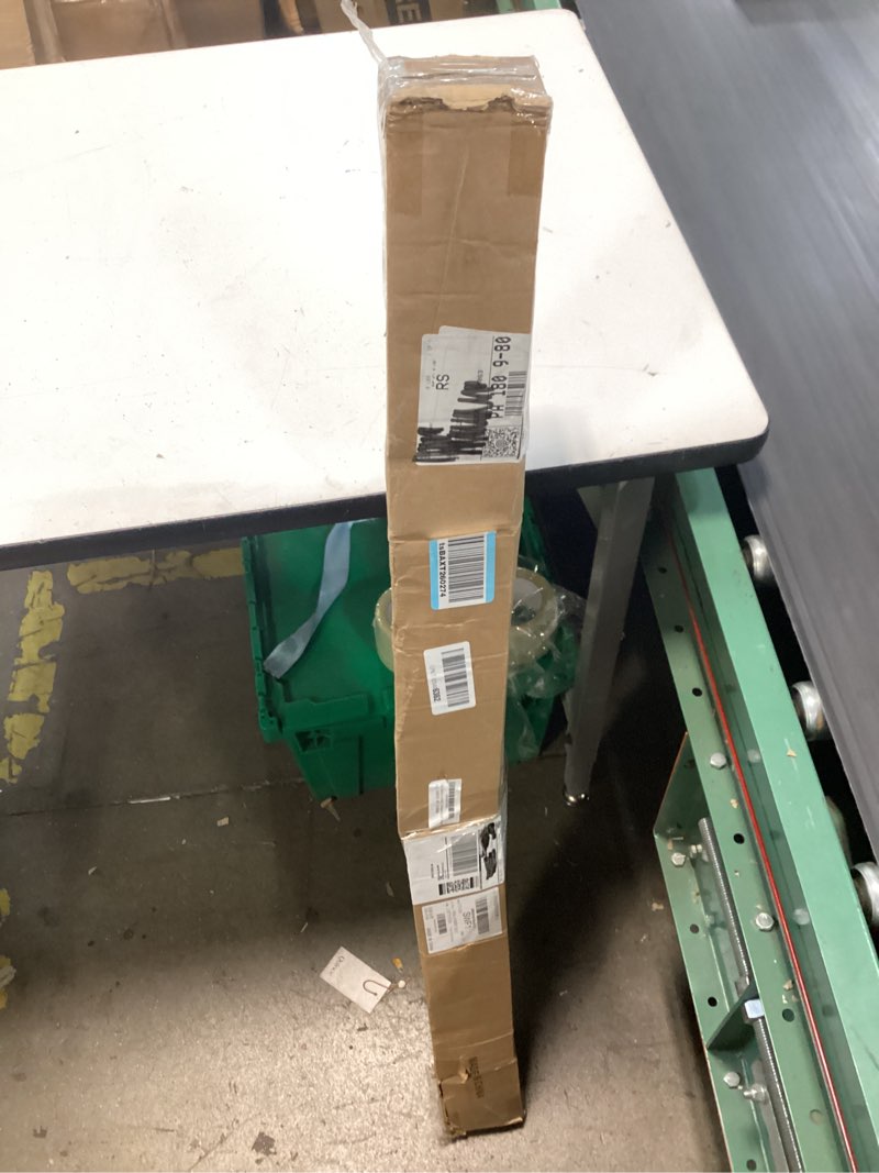 Condition photo showing New/Like New for office chair mat for hard floors 48 x 60 inch, clear plastic floor protector for rolling desk & computer chairs, transparent under desk mat for hardwood, wood & tile floors