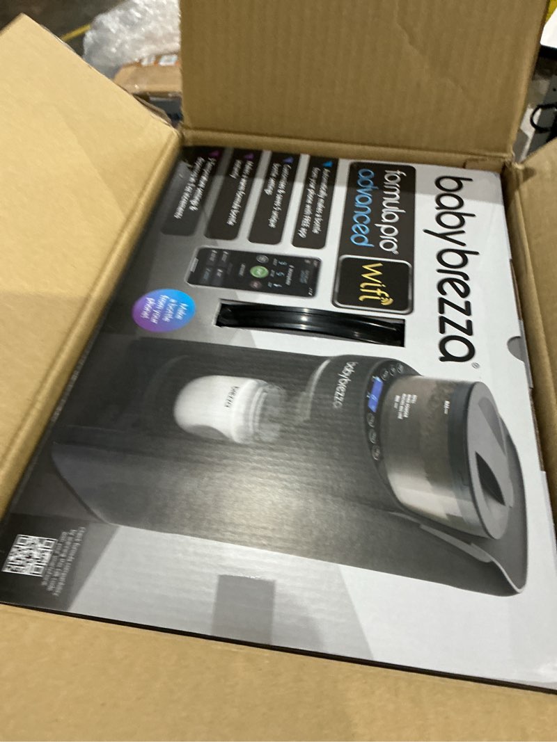Condition photo showing Good Condition for baby brezza formula pro advanced wifi formula dispenser - automatically mix a warm formula bottle from your phone instantly – easily make bottle with automatic powder blending machine, black