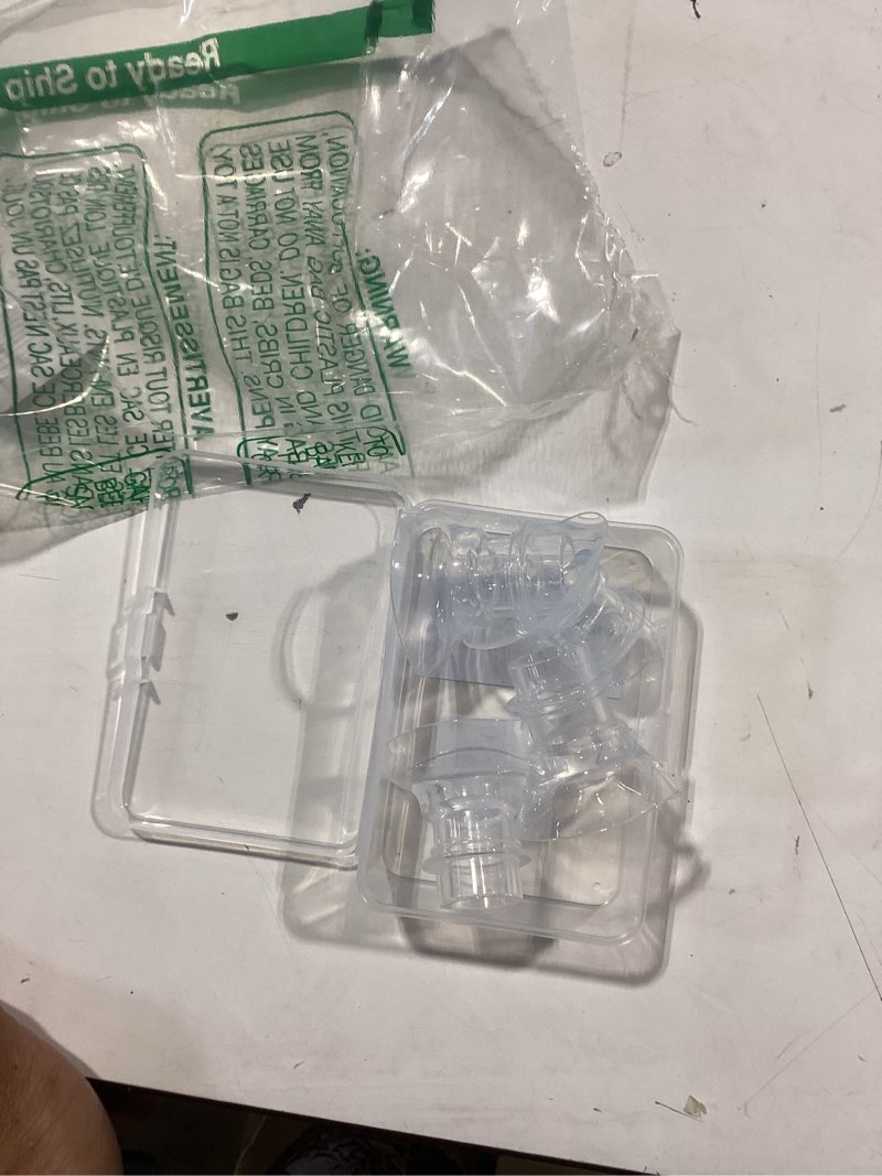 Condition photo showing Good Condition for flange inserts 15mm compatible with medela/spectra/tsrete/elvie/momcozy/bellababy breast pump 24mm shields/flanges, reduce 24mm nipple tunnel down to 15 mm, 4pcs 4pcs-flange insert 15mm
