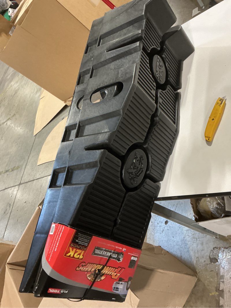 Condition photo showing Good Condition for flotool 11909 rhinoramps vehicle ramps (pair, 12,000lb. gvw capacity)