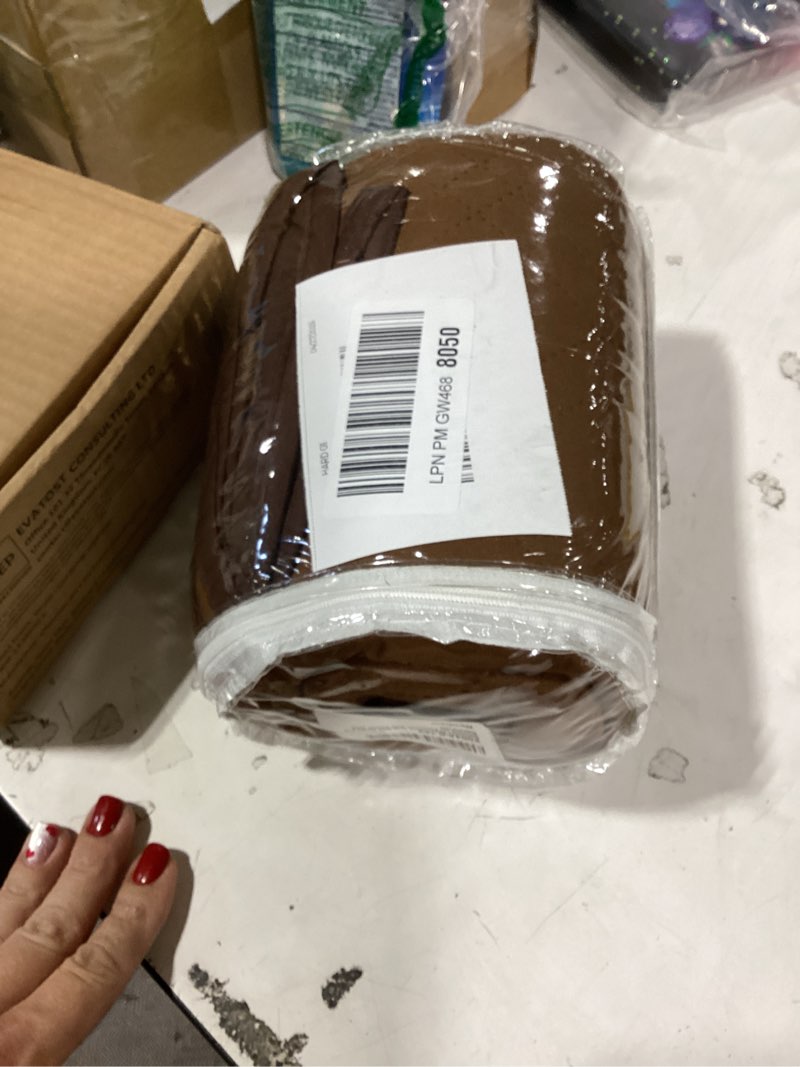 Condition photo showing New/Like New for ameritex waterproof dog bed cover pet blanket for furniture bed couch sofa reversible 30x80 inch (pack of 1) chocolate+camel