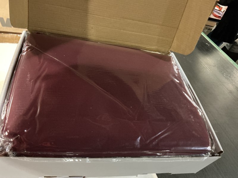 Condition photo showing Good Condition for anytime home curtains blackout and sheer layered solid window curtain panel pair with grommet top, 5