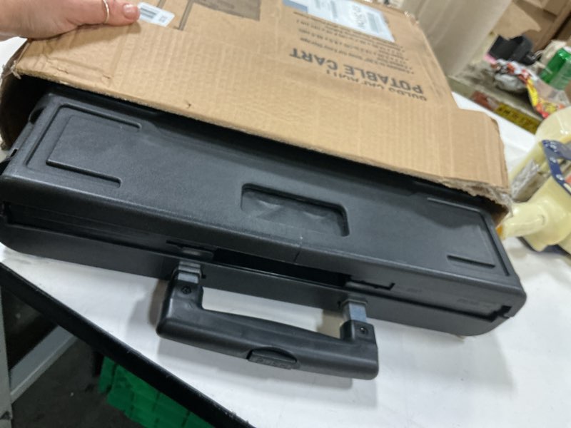Condition photo showing Good Condition for Olympia Tools 85-010 Grand Pack-N-Roll Portable Tools Carrier with Telescopic Handle, 80 Lb. Load Capacity, Black
