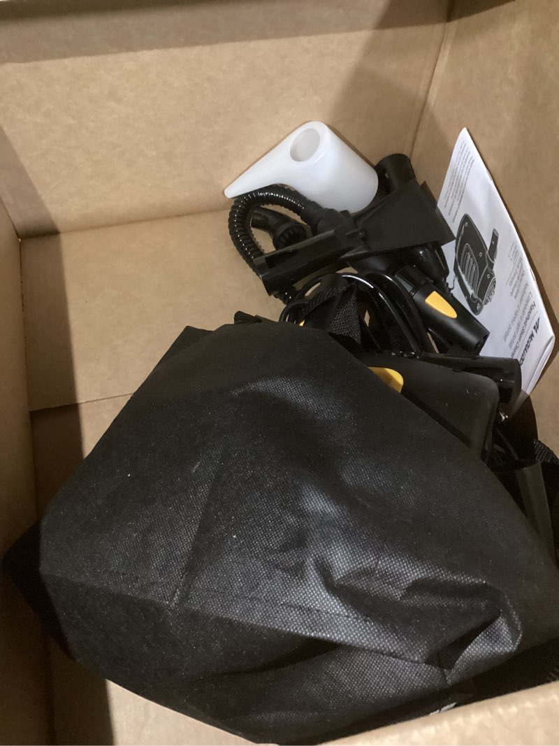 Condition photo showing Good Condition for McCulloch MC1230 Handheld Steam Cleaner, 10 Minute Runtime, 11 Accessories: Jet Nozzle, Brushes, & More - Built for Home, Tile, Grout, Carpet, Furniture, & Personal Car Detailing