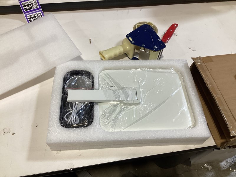 Condition photo showing New/Like New for Hollywood Lighted Makeup Mirror: 12\"x10\" Vanity Mirror with Lights, 3 Color Modes Lighting Mirror with Magnification 10X, Lighted Vanity Mirror Tabletop - Plug in, White 12\"L x 10\"W not tested