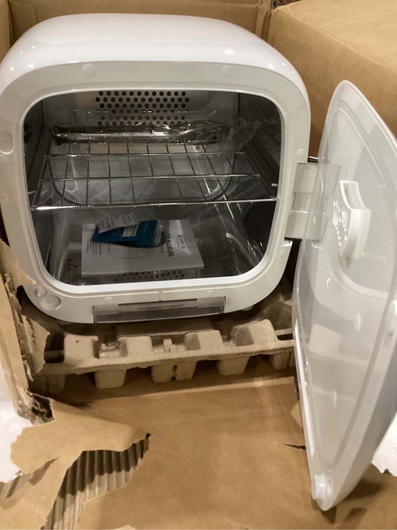 Condition photo showing Good Condition for keenray hot towel warmer cabinet, 13l professional towel heater, spa towel warmer with digital screen, adjustable timer and delay, customized fragrance, heat dry & wet towels for spa, salon, home, not tested