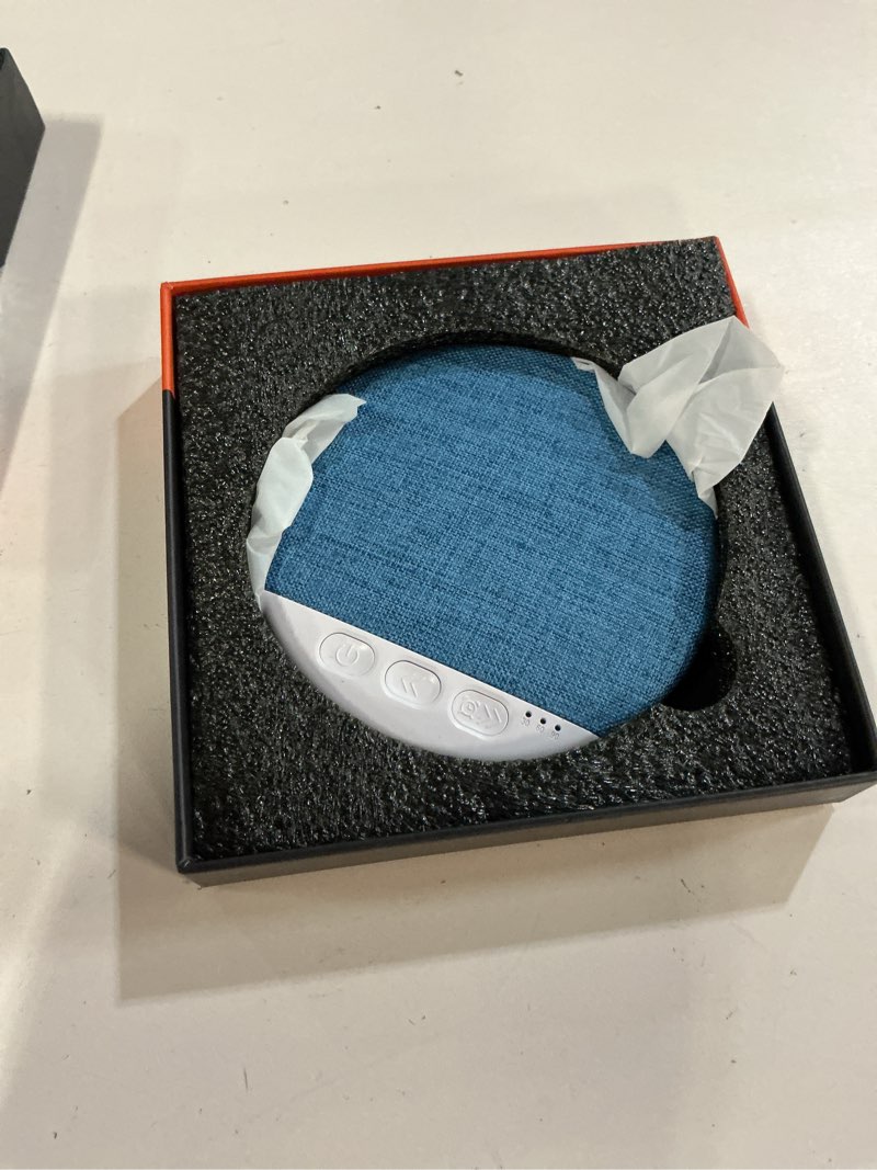 Condition photo showing Good Condition for 2026 mini bluetooth pillow speaker for sleeping, under pillow speaker with built-in white noise & pink noise sound machine, 48h playtime, 3 timers, stereo bass private sleep audio (blue)