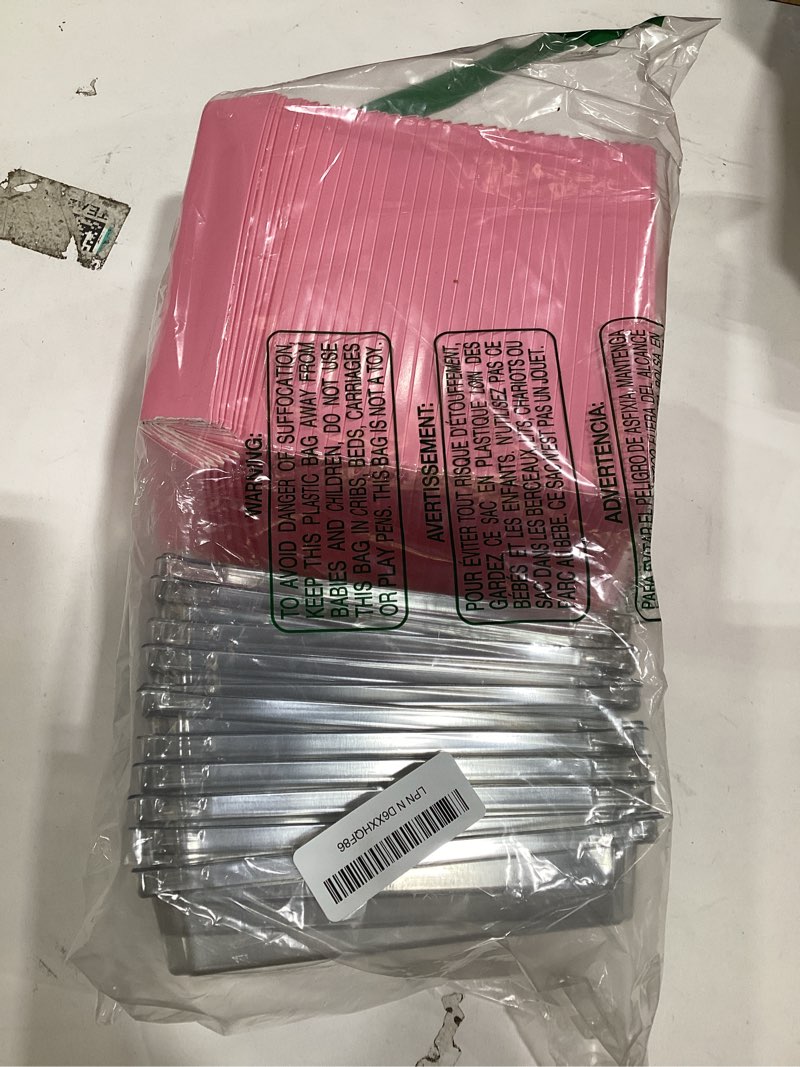 Condition photo showing New/Like New for 50 pack 7x5 inches charcuterie boxes with clear lids - individual to go paper charcuterie board with lid, disposable food containers for desserts, cookie, food, charcuterie accessories,pink 50 pink