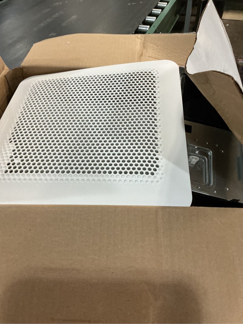 Condition photo showing As Is for panasonic whisperremodel dc 0.8-sone 110-cfm white bathroom ventilator fan, energy star