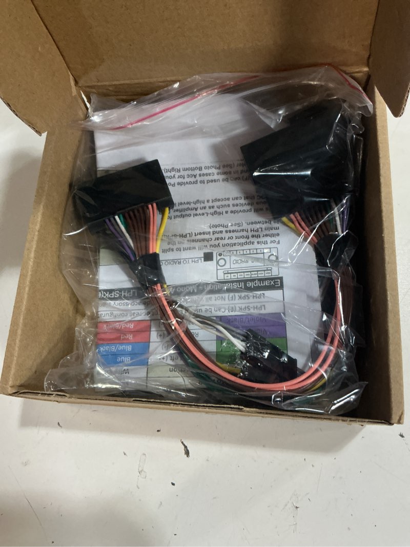 Condition photo showing New/Like New for audio integration t-harness fit for fit for ford c-max edge escape expedition explorer f-150 f-250 f-350 f-450 flex focus fusion mustang taurus, lphfd21