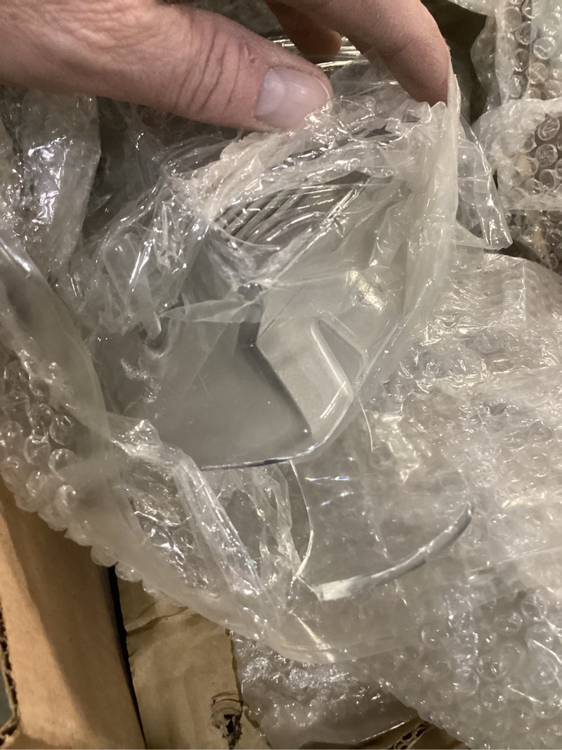 Condition photo showing As Is for Headlight Lens Cover Front Left Right Headlight Headlamp Lense Clear Lens Cover No.5N1941039R/5N1941040R for Volkswagen Tiguan 2009-2012 PC Clear