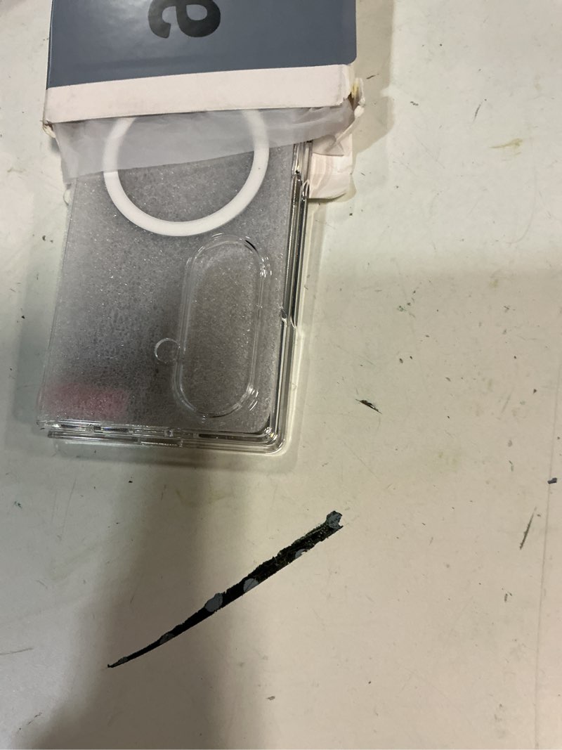 Condition photo showing Good Condition for for Galaxy Z Fold 7 Magnetic Case with Privacy Screen Protector,Clear Z Fold 7 Compatible with MagSafe,Slim Hard PC Full Body Cover Shockproof Protective Case for Samsung Galaxy Z Fold 7 5G,Clear Galaxy Z Fold 7 Clear