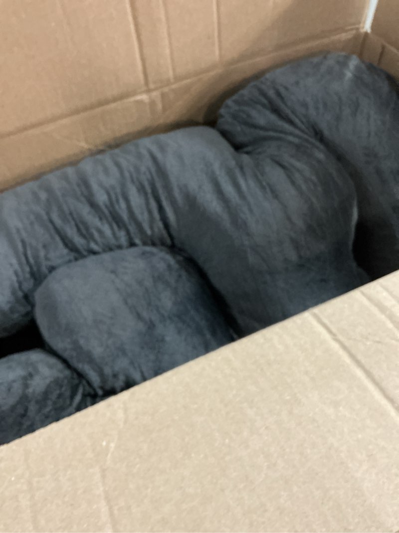 Condition photo showing Good Condition for Zomaple Face Down Chair After Eye Surgery – Memory Foam, Washable Cover, & Ventilated Design – Facedown Pillow for Sleeping, BBL Equipment, Retinal & Vitrectomy Recovery Velvet w/ Gel Packs Grey