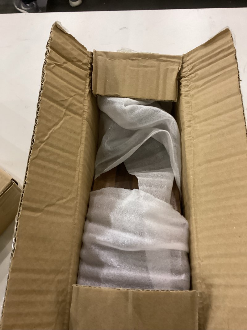 Condition photo showing New/Like New for Wallace & Williamson Teak Shower Stool – Non-Slip Corner Bath Seat with Storage – Water-Resistant Teak Wood Bench Easy Assembly (Tools Required: Phillips Screwdriver & Hex Wrench)