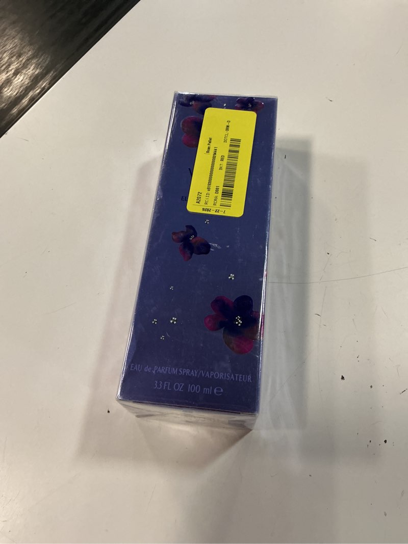 Condition photo showing New/Like New for violet eyes women 3.3 oz eau de parfum spray box by elizabeth taylor