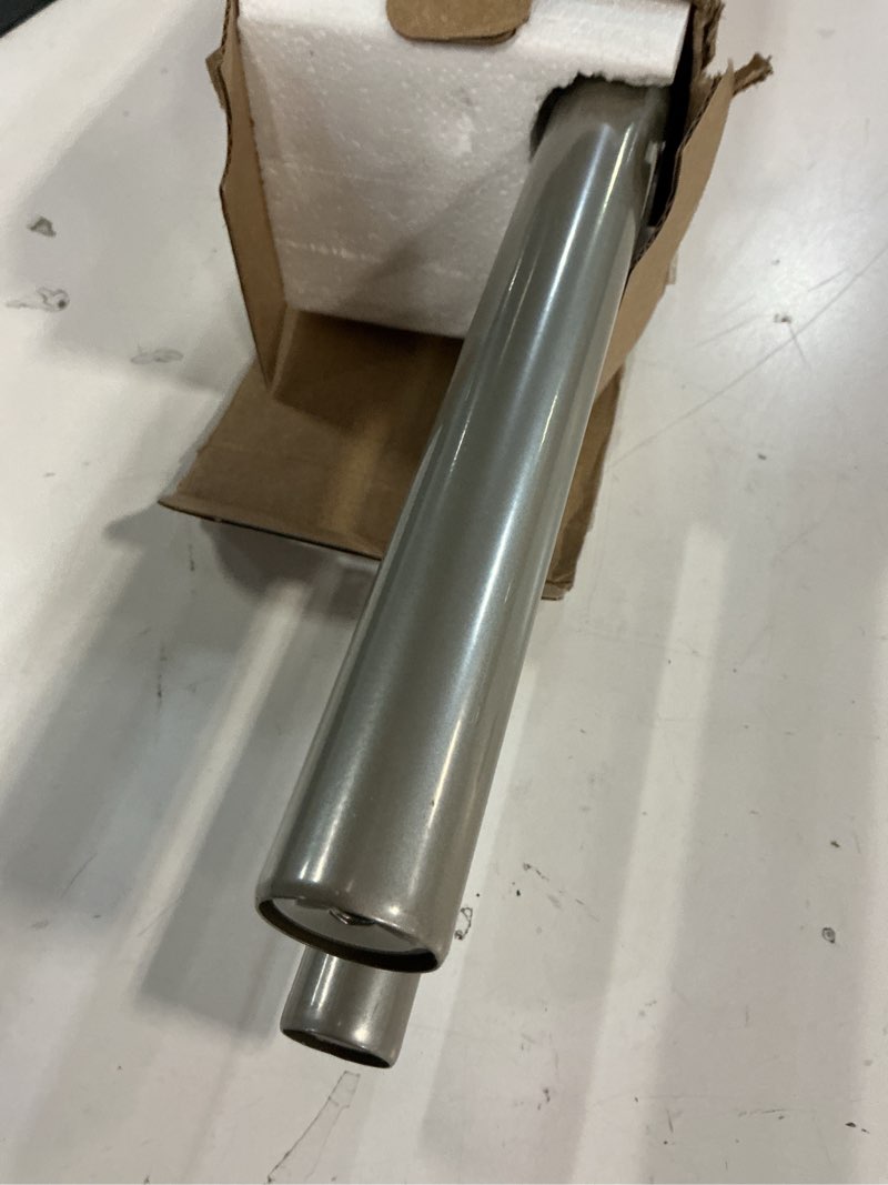 Condition photo showing Good Condition for kamanina 1 inch double curtain rods 36 to 72 inches (3-6 feet) window telescoping drapery rod, antique sliver heavy duty curtain rods for windows, twisted cage finials, fewer rods, easier install antique silver 36-72"