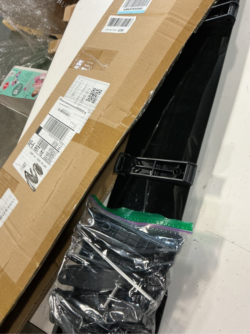 Condition photo showing Good Condition for 41"/38" roof rack fairing, aerodynamic wind fairing, 95% less wind noise, fits most factory bars, 4 clamps for secure fit, windshield fairing for roof racks (41in)