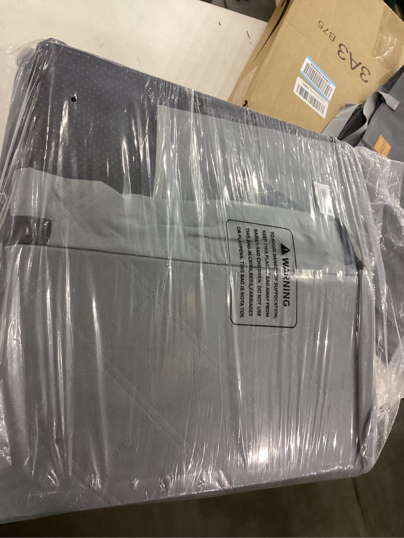 Condition photo showing Good Condition for Truck Dog Seat Cover for Full Size F150/RAM1500/Silverado, XXL Dog Seat Cover for Back Seat for 2-4 Large Dogs, 400Lbs Capacity, Waterproof & Non-Slip Back Seat Protector for Crew Cab Trucks Gray XXL Full Truck / Large SUV-Hard Bottom