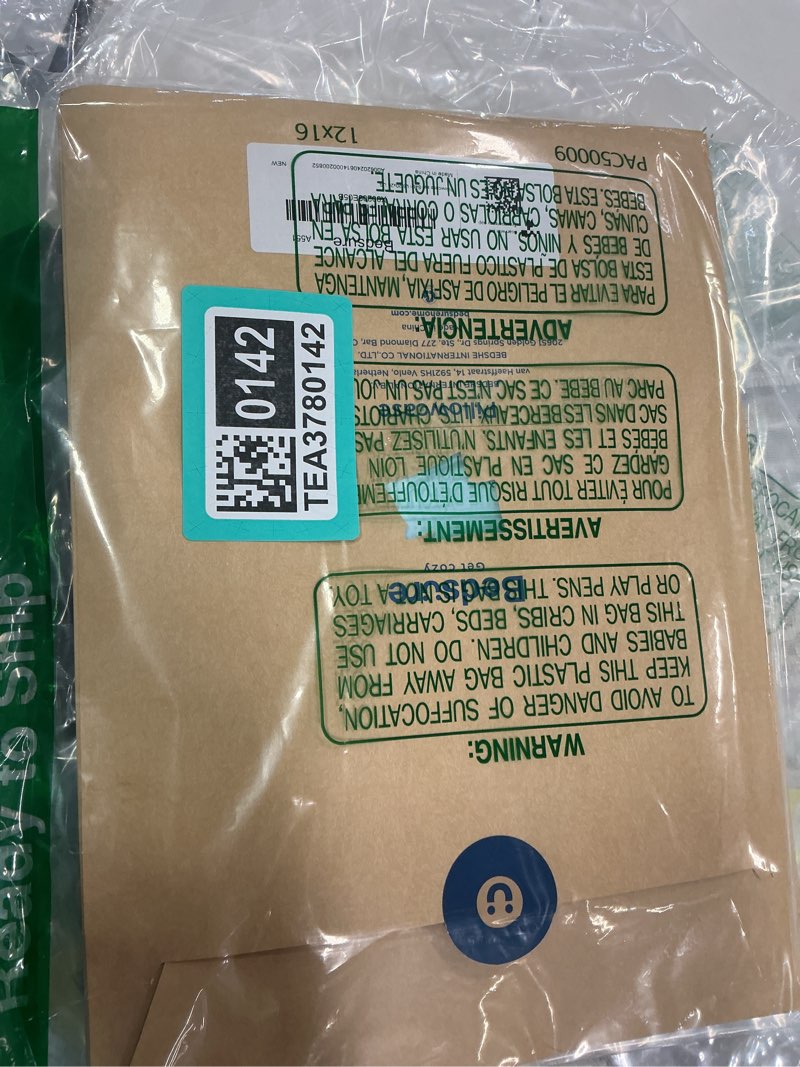 Condition photo showing New/Like New for Bedsure Satin Pillowcase 2 Pack Similar to Silk Pillow Cases Standard Size, Pillow Case for Sleeping Women with Envelope Closure, Gifts for Women Men, Aqua, 20x26 Inches, 2pcs Standard (20" x 26") 14 - Aqua 2