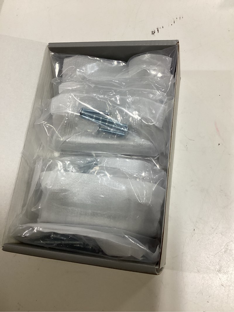 Condition photo showing New/Like New for amerdeco 10 pack brushed satin nickel knurled cabinet pulls 3 inch(76mm) hole center kitchen cabinet handles drawer pulls cabinet hardware zh0034 3"/76mm hole center brushed satin nickel