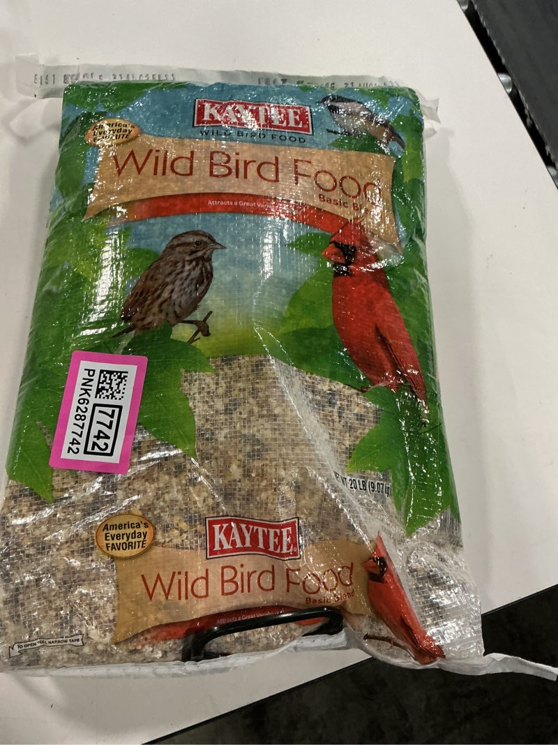 Condition photo showing New/Like New for kaytee basic blend songbird grain products wild bird food 20 lb
