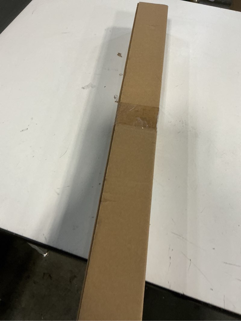 Condition photo showing New/Like New for LazBlinds No Tools No Drill Bamboo Roller Shades, Cordless Bamboo Blinds, Light Filtering Roll Up Blinds for Windows, French Door, 26'' W x 20'' H, Ceylon Light Russet Ceylon Light Russet 26'' W x 20'' H