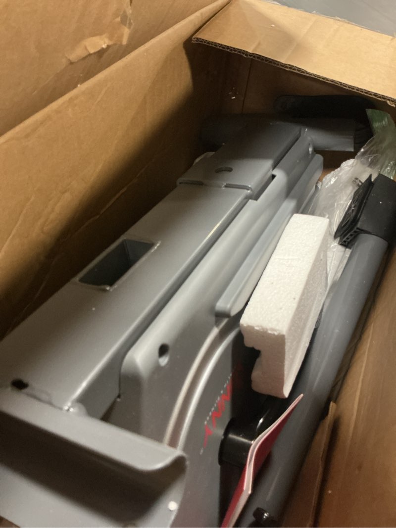 Condition photo showing As Is for Sunny Health & Fitness Dual Function Under-Desk Bike Trainer, Mini Exercise Machine for Senior Training, Arm/Leg Cardio Cycle Workout, Optional Magnetic, Motorized w/Free SunnyFit App Connection