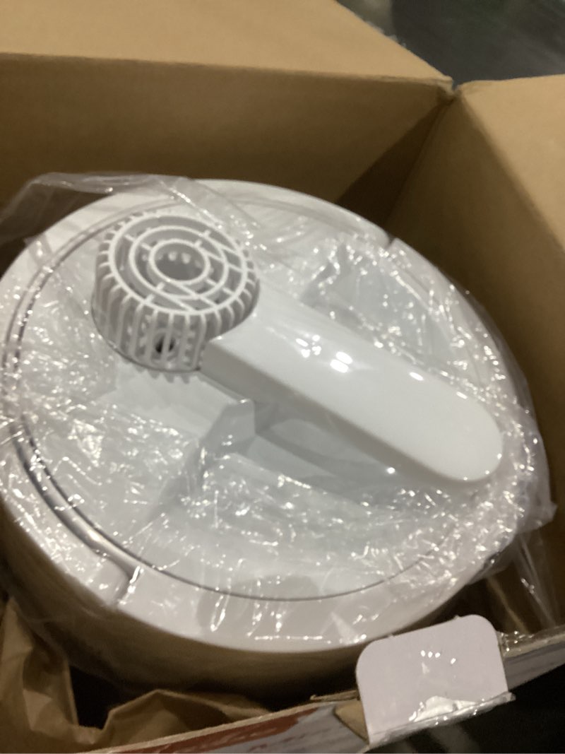 Condition photo showing As Is for 3L Stainless Steel Humidifier for Bedroom, Warm Mist Humidifiers Easy Clean, Steam Humidifier for Living Room, Whisper-Quiet and Filterless, with Sleep Mode and Timer, Auto-off Setting