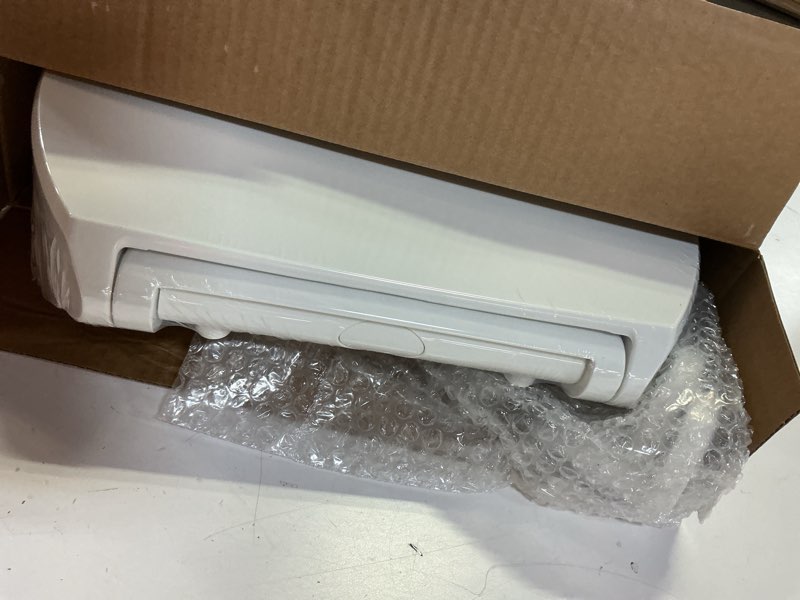 Condition photo showing Good Condition for kohler 25876-0 hyten 3" height, elevated soft close round toilet seat, contoured seat with grip-tight bumpers, quick-attach hardware, white white round