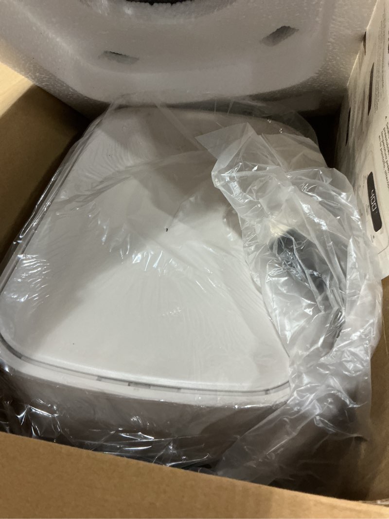 Condition photo showing Good Condition for bella 4Qt Slim Air Fryer, Fits-anywhere™ Kitchenware, EverGood™ Ceramic Nonstick Coating, Adjustable Temperature, 6 Preset Cooking Options, 60 Min Auto Shutoff w Audible Tone, 3.3lb Capacity, Oatmilk 4 QT Oatmilk