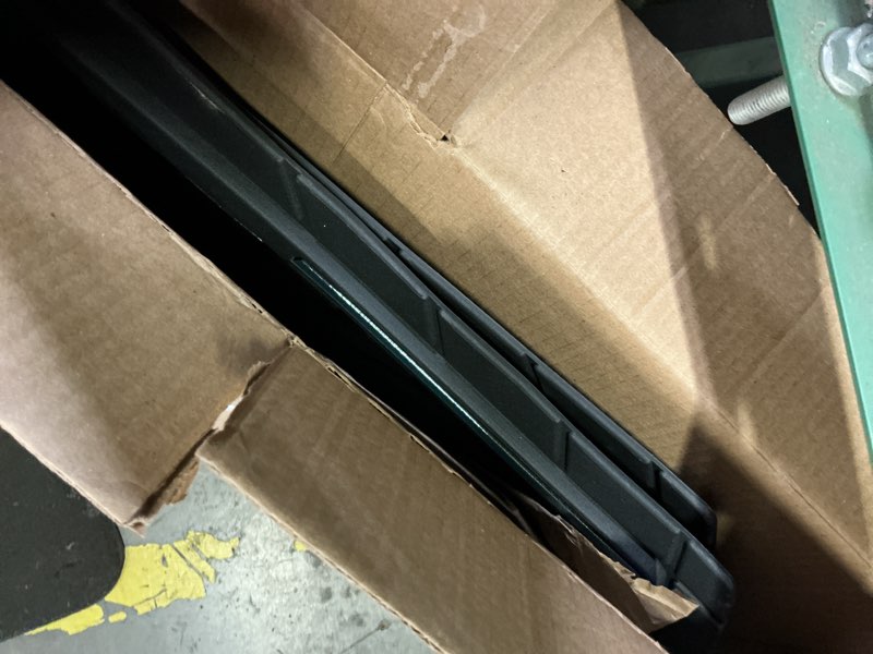 Condition photo showing Good Condition for pic auto heavy duty rubber floor mats, mint aluminum film car mats set, front and rear car mats with anti-slip backing, all weather protection, trim-to-fit for automotive suv, sedan, van