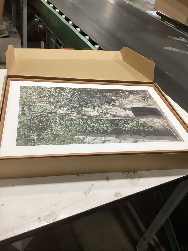 Condition photo showing Good Condition for houria large vintage italy city landscape framed canvas wall art set,green olive tree old house wall decor,malta modern minimalist country farmhouse art print for living room,bedroom,office-16 x24 x3 italy city landscape wall art 16"l x 24"w