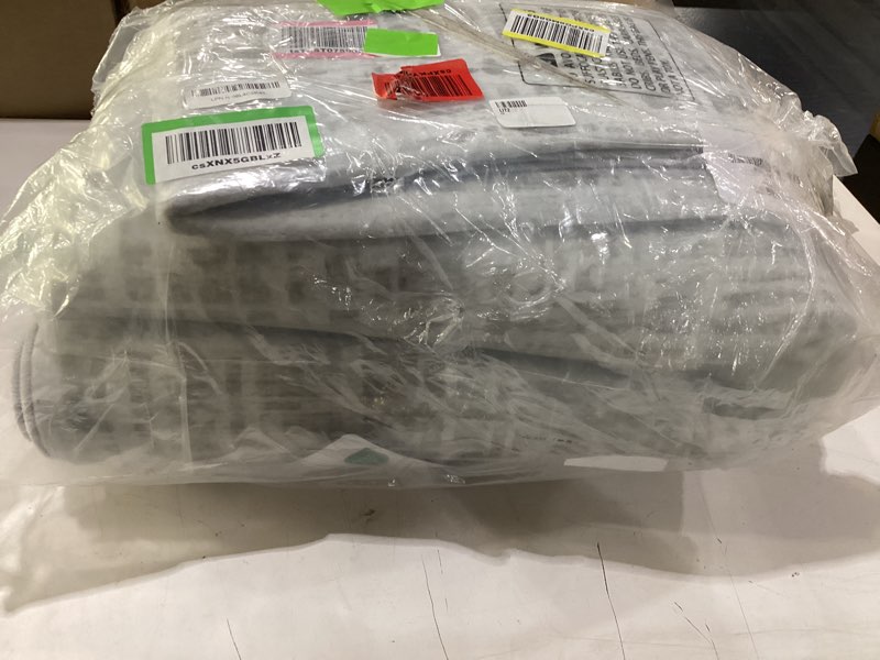 Condition photo showing Good Condition for 8x10 area rugs washable rug: anti-skid abstract modern living room rug soft thin carpets indoor floor non-shedding carpet for bedroom dining farmhouse nursery home office (white gray, 8'x10') white gray 8' x 10' (rectangular)