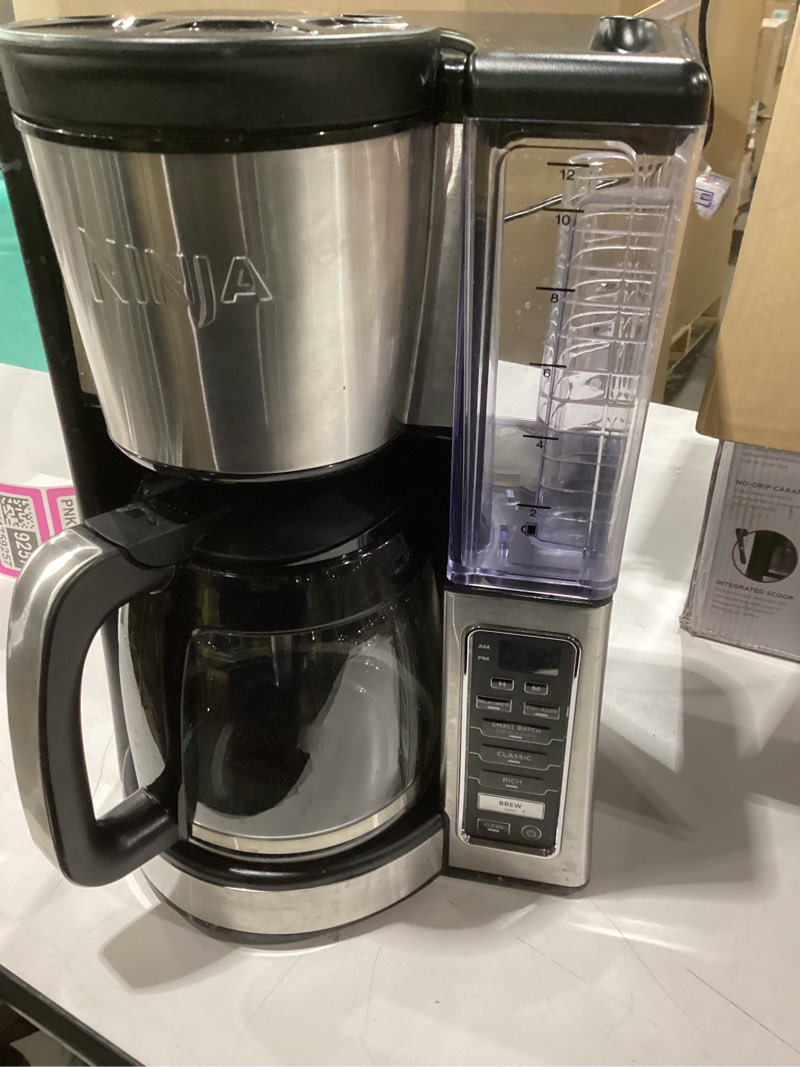 Condition photo showing Good Condition for Ninja 12-Cup Programmable Coffee Brewer, 2 Brew Styles, Adjustable Warm Plate, 60oz Water Reservoir, Delay Brew - Black/Stainless Steel