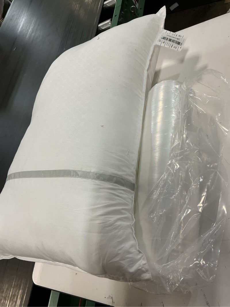 Condition photo showing Good Condition for bed pillows queen size set of 2, firm hotel pillows for sleeping, cooling pillows for side & back sleepers, down alternative filling, 20 x 28 inches queen 2